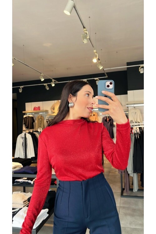 Kadın Alttan Çıtçıtlı Parlak Body