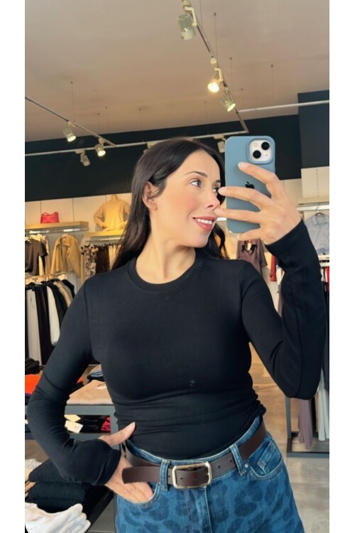 Kadın lickralı penye body