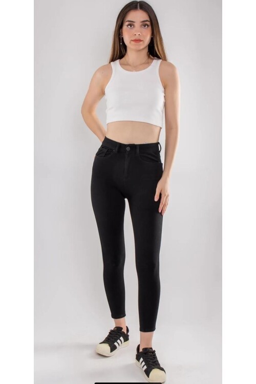 Kadın Likralı Jean Pantolon