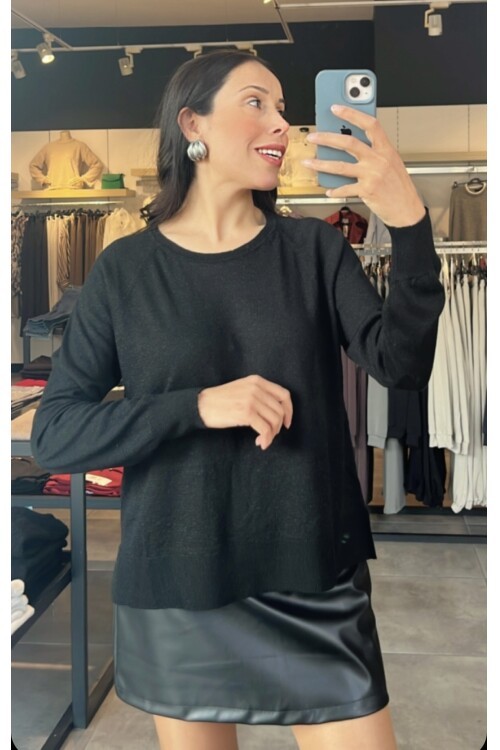 Kadın simli merserize triko